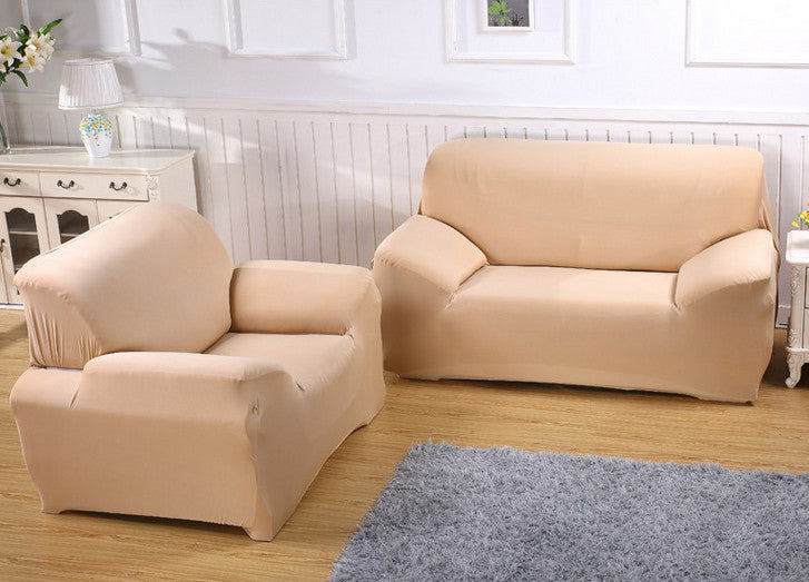 Green Color Tight All-inclusive Slipcover Stretch Fabric Elastic Sofa Cover Single/Two/Three/Four Seat Sofa Cover Home Decor-Dollar Bargains Online Shopping Australia