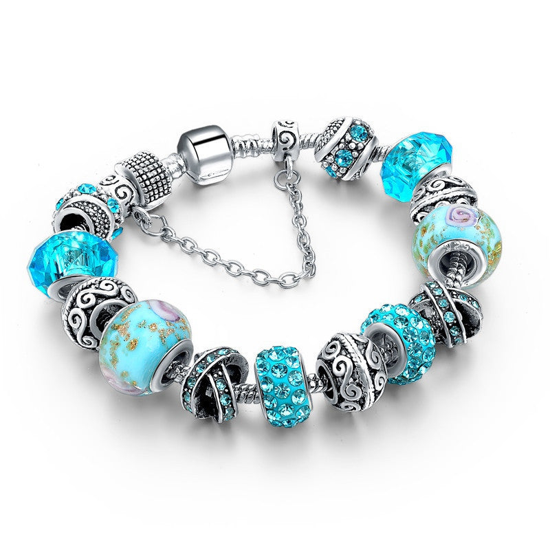Szelam Jewellery European Charm Bracelets For Women 925 Silver Chain Bracelets & Bangles DIY Jewelry Pulseras SBR160014 - CelebritystyleFashion.com.au online clothing shop australia