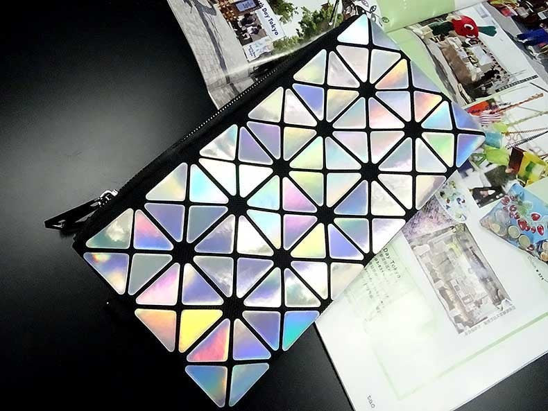 Fashion geometry style PU Leather Handbag Phone casual shopping bag handbag tote purse-Dollar Bargains Online Shopping Australia