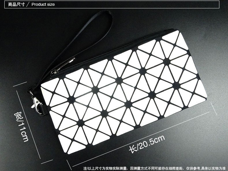 Fashion geometry style PU Leather Handbag Phone casual shopping bag handbag tote purse-Dollar Bargains Online Shopping Australia