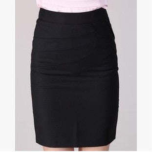 Autumn Winter Women Skirts Office Formal Pencil Skirts Casual Sexy Slim High Waist Knee-Length Midi Skirt Saia Plus Size - CelebritystyleFashion.com.au online clothing shop australia