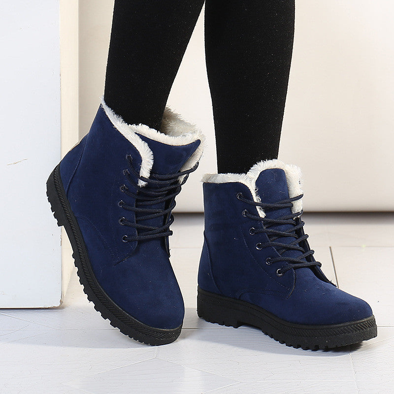 Women Boots Fashion Snow Shoes Women Winter Boots Warm Fur Ankle Boots For Women Winter Shoes - CelebritystyleFashion.com.au online clothing shop australia