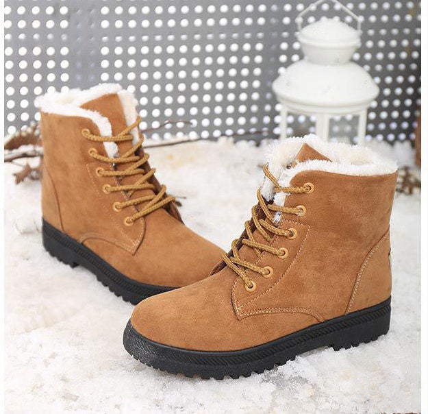 Women Boots Fashion Snow Shoes Women Winter Boots Warm Fur Ankle Boots For Women Winter Shoes - CelebritystyleFashion.com.au online clothing shop australia