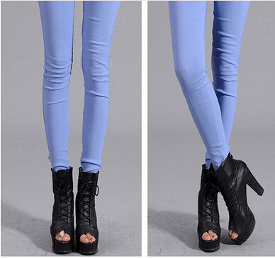 women Pencil Pants High Waisted push up Slim Stretch casual pants female fashion sexy capris Leggings skinny Trousers - CelebritystyleFashion.com.au online clothing shop australia