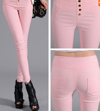 women Pencil Pants High Waisted push up Slim Stretch casual pants female fashion sexy capris Leggings skinny Trousers - CelebritystyleFashion.com.au online clothing shop australia