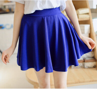 Summer Style Skirts safty mini skirt women's spring and summer high waist pleated short skirt - CelebritystyleFashion.com.au online clothing shop australia