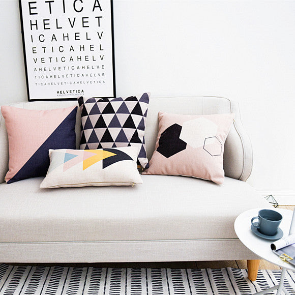 elk pattern Cushions Home Decor alphabet Chair Cushion Nordic style geometric Cushions For Sofas-Dollar Bargains Online Shopping Australia