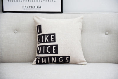 elk pattern Cushions Home Decor alphabet Chair Cushion Nordic style geometric Cushions For Sofas-Dollar Bargains Online Shopping Australia