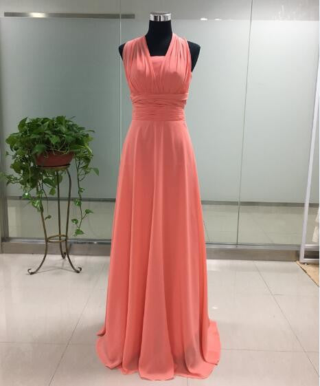 Convertible Style Sexy Chiffon Party Wedding Bridesmaid Dresses Floor Length Mint Dresses for Bridesmaids Vestido BMD94-Dollar Bargains Online Shopping Australia