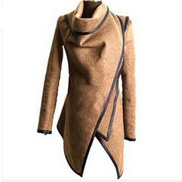 Autumn Spring Long Colored Trench Coat Women Cashmere Overcoat Full Size Women Coats Fur Manteau Abrigos Mujer WCB0003 - CelebritystyleFashion.com.au online clothing shop australia