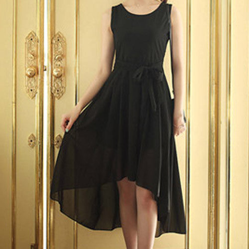 Bohemia Style Women's Asymmetric Sleeveless long Dresses Casual Maxi Dress Vestidos Femininos For Elegant Women longo D56204 - CelebritystyleFashion.com.au online clothing shop australia