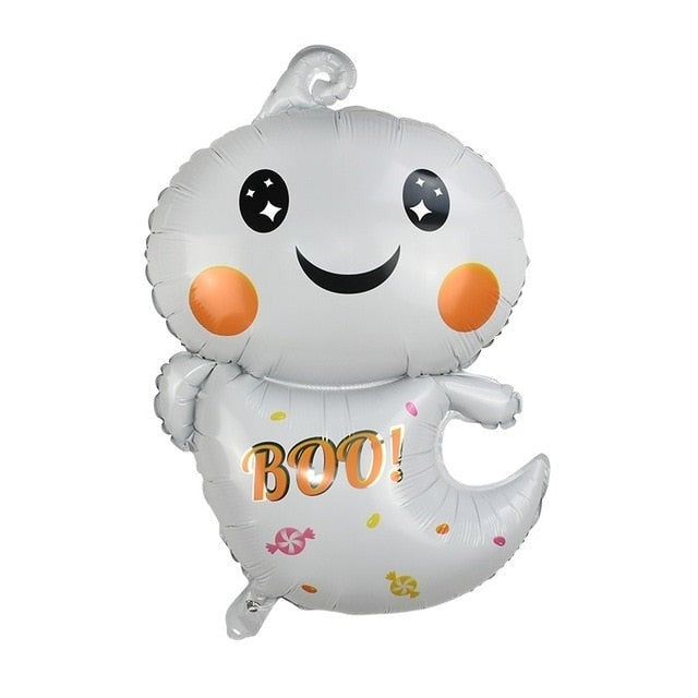 Halloween Pumpkin Ghost Balloons Halloween Decorations Spider Foil Balloons Inflatable Toys Bat Globos Halloween Party Supplies-Dollar Bargains Online Shopping Australia