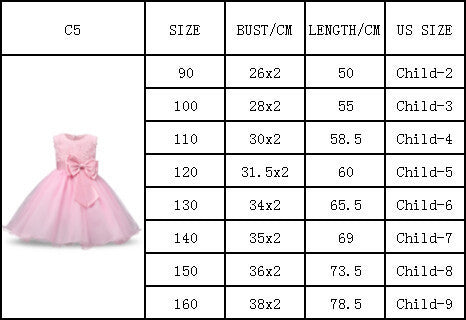 Online discount shop Australia - Flower princess girl dress lace rose Party Wedding Birthday girls dresses clothes princess tutu kids dress elegant 2017