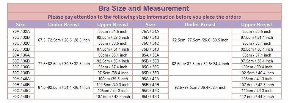 Women Bra Set Adjustable Strap Ruffle Push-Up 3/4 Cup Lace Underwear Bra Set 32-36 B