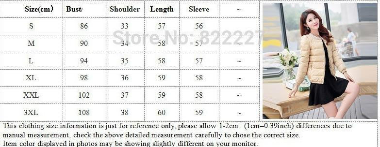 women jacket short thickening cotton-padded clothing parkas overcoat casual coat Pearl Plus size