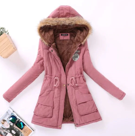 Women Coat Parka Casual Outwear Military Hooded Coat Jacket Women Padded Coats Woman Clothes FZ037