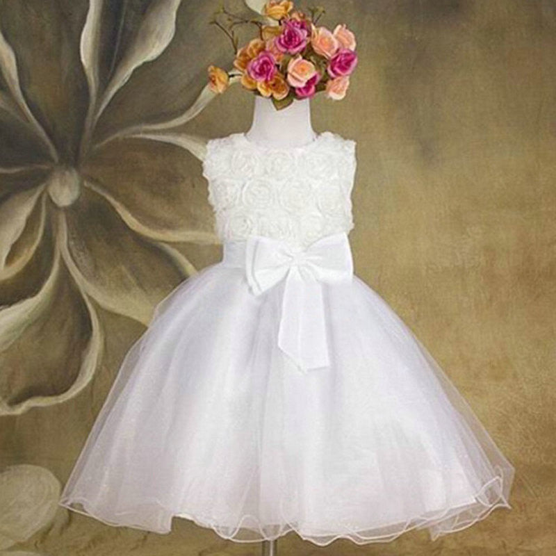 Online discount shop Australia - Baby Girl Dress 3~7 Year Birthday Dresses for Infant Babys Girls