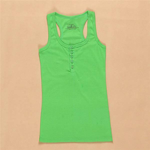 Women Croppes Top Casual Vest Sleeveless T-shirt Tank Tops Bodycon Vest