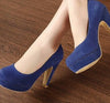 woman Pumps thick heel shoes ol high-heeled shoes female the trend of ultra high heels female shoes