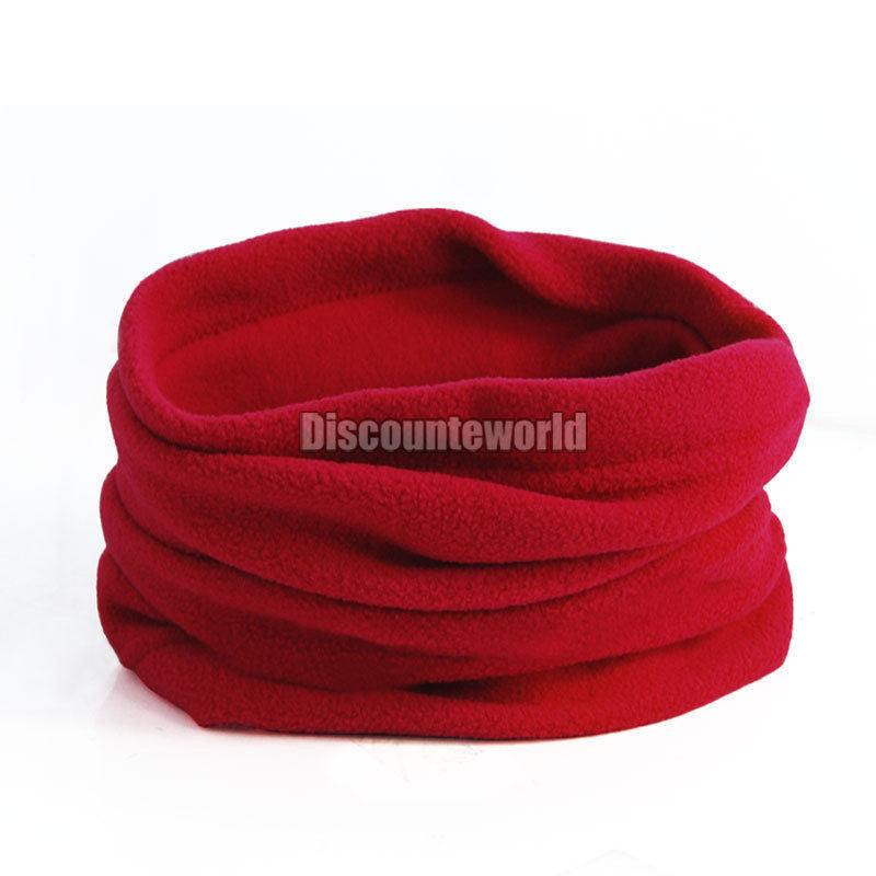 Online discount shop Australia - New 3 in 1 Men Women Unisex Polar Fleece Snood Hat Neck Warmer Face Mask Cap bonnet Scarf Beanie Balaclava Z1