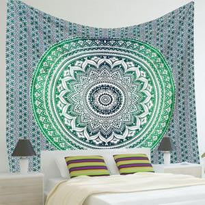 Tapestry Wall Hanging Multifunctional Tapestry Boho Printed Bedspread Cover Mat Blanket Picnic cloth