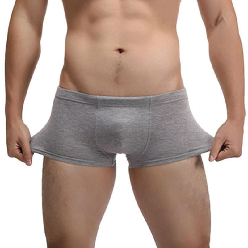 Underwear Men panties Men's Boxer Shorts Bulge Pouch Soft Underpants Slip Homme Calzoncillos