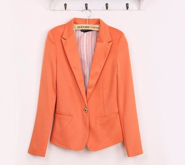 blazer women suit blazer foldable brand jacket made of cotton spandex with lining Vogue refresh blazers