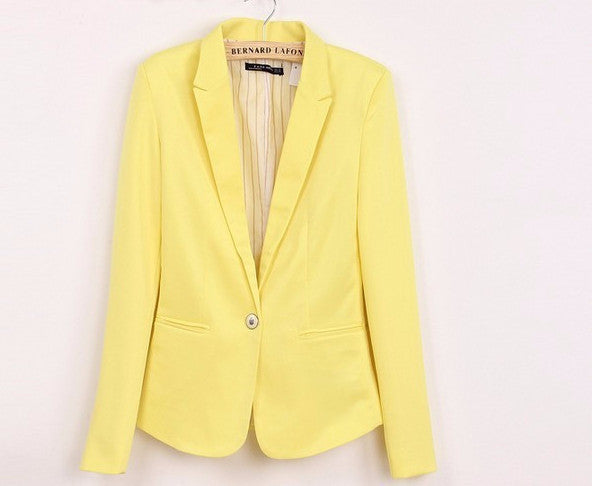 blazer women suit blazer foldable brand jacket made of cotton spandex with lining Vogue refresh blazers