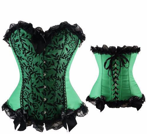 X Women steampunk clothing gothic Plus Size Corsets Lace Up boned Bustier Waist Cincher Body shaper corselet S-6XL