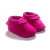 PU Suede Leather born Baby Boy Girl Baby Moccasins Soft Moccs Shoes Bebe Fringe Soft Soled Non-slip Footwear Crib Shoes