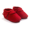 PU Suede Leather born Baby Boy Girl Baby Moccasins Soft Moccs Shoes Bebe Fringe Soft Soled Non-slip Footwear Crib Shoes