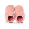 PU Suede Leather born Baby Boy Girl Baby Moccasins Soft Moccs Shoes Bebe Fringe Soft Soled Non-slip Footwear Crib Shoes