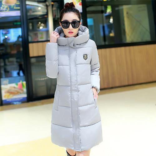 Women Long Warm Cultivate One's Morality Upset Down Jacket Have Big Yards Fashion Coat Female Padded Parka