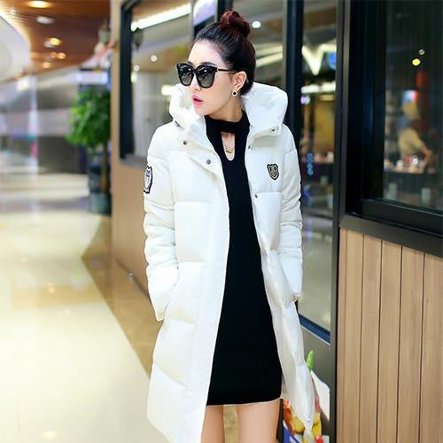 Women Long Warm Cultivate One's Morality Upset Down Jacket Have Big Yards Fashion Coat Female Padded Parka