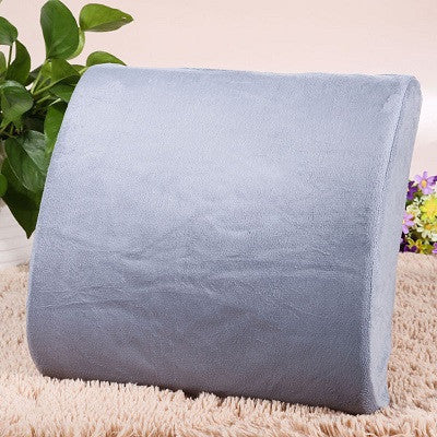 est High-Resilience Memory Foam Lumbar Back Support Cushion Relief Pillow for Office Home Car Auto Travel Booster Seat Chair