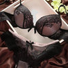 Underwear Women Bra Set Lingerie Set Luxurious Vintage Lace Embroidered Push Up Bra And Panty Set