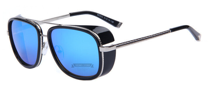 Online discount shop Australia - IRON MAN 3 Matsuda TONY Steampunk Sunglasses Men Mirrored Designer Brand Glasses Vintage Sun glasses