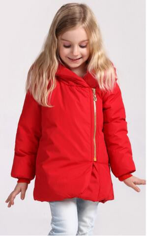 Online discount shop Australia - Children Girls Warm Down & Parkas Children Long Outerwear Jacket & Coat for girls