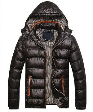 Online discount shop Australia - Jacket Men Warm Coat Sportswear Outwear Parka men coats and jackets Plus size M- XXXL