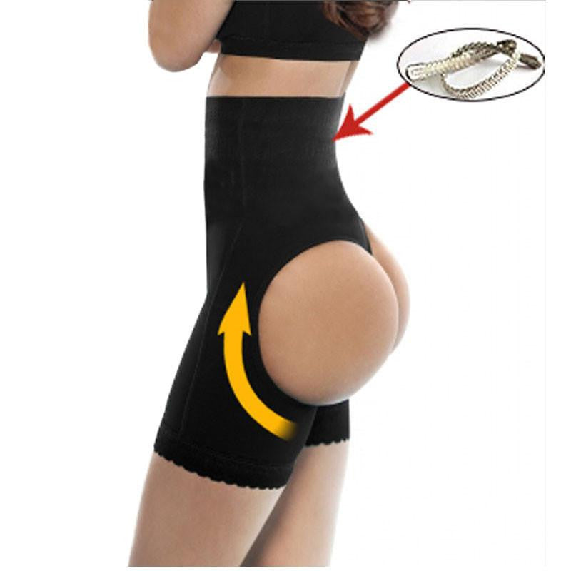 Waist Shapewear Workout Waist Trainer Steel Corset Butt lifter With Tummy Control S M L XL XXL Booty Lifter Two Holes