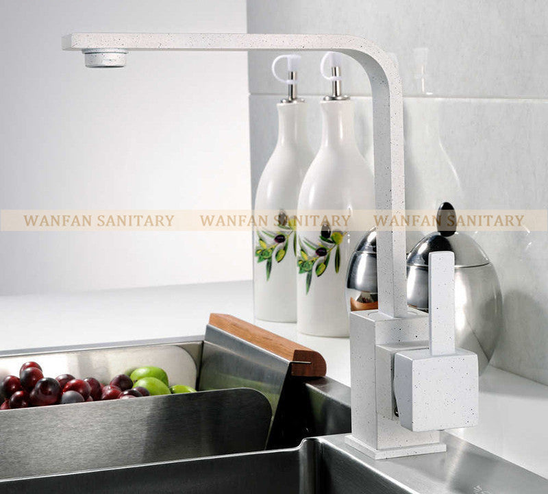 Polished Black Brass Swivel Kitchen Sinks Faucet 360 degree rotating Kitchen Mixer Tap GYD-7115R