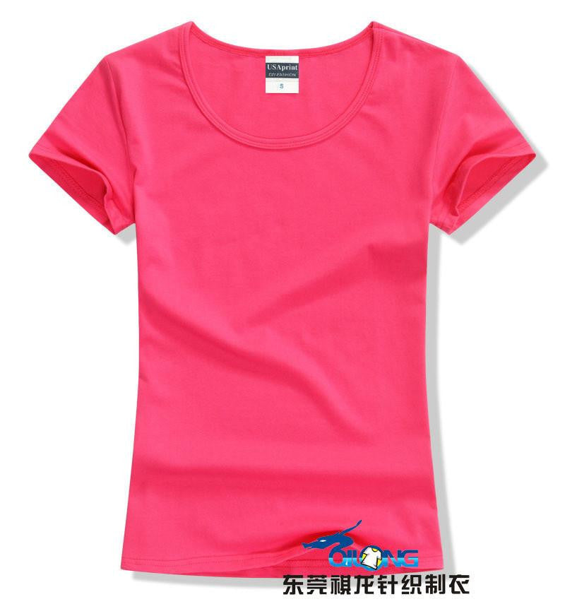 Online discount shop Australia - Brand New fashion women brand tee tops Short Sleeve Cotton tops for women clothing solid O-neck t shirt ,