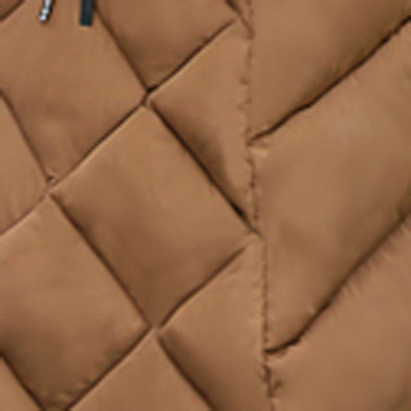 Online discount shop Australia - Jacket Women Slim PU Leather Hooded Thick Down Cotton Coat Casual Warm Parka Plus Size XXXL WY14
