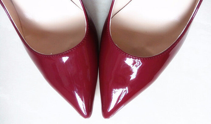 Online discount shop Australia - Brand Shoes Woman High Heels Pumps Red High Heels 12CM Women Shoes High Heels Wedding Shoes Pumps Black Nude Shoes Heels B-0043