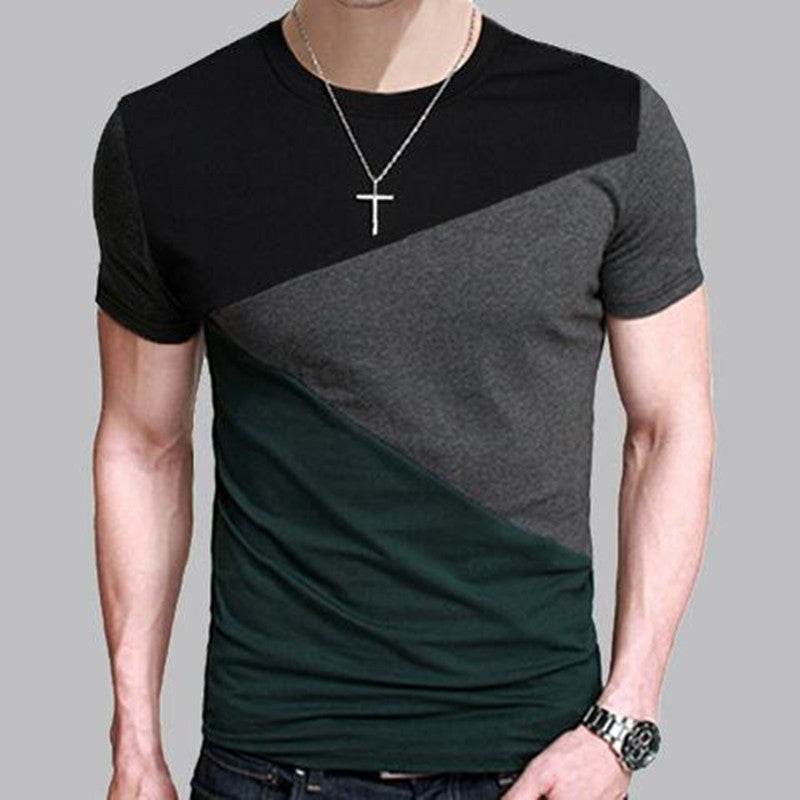 Online discount shop Australia - 6 Designs Mens T Shirt Slim Fit Crew Neck T-shirt Men Short Sleeve Shirt Casual tshirt Tee Tops Mens Short Shirt Size M-5XL