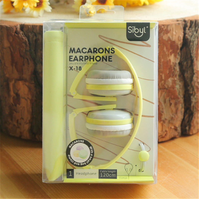 Birthday Gifts Cute Headphones Candy Color Foldable Kids Headset Earphone for Mp3 Smartphone Girl Children PC Laptop