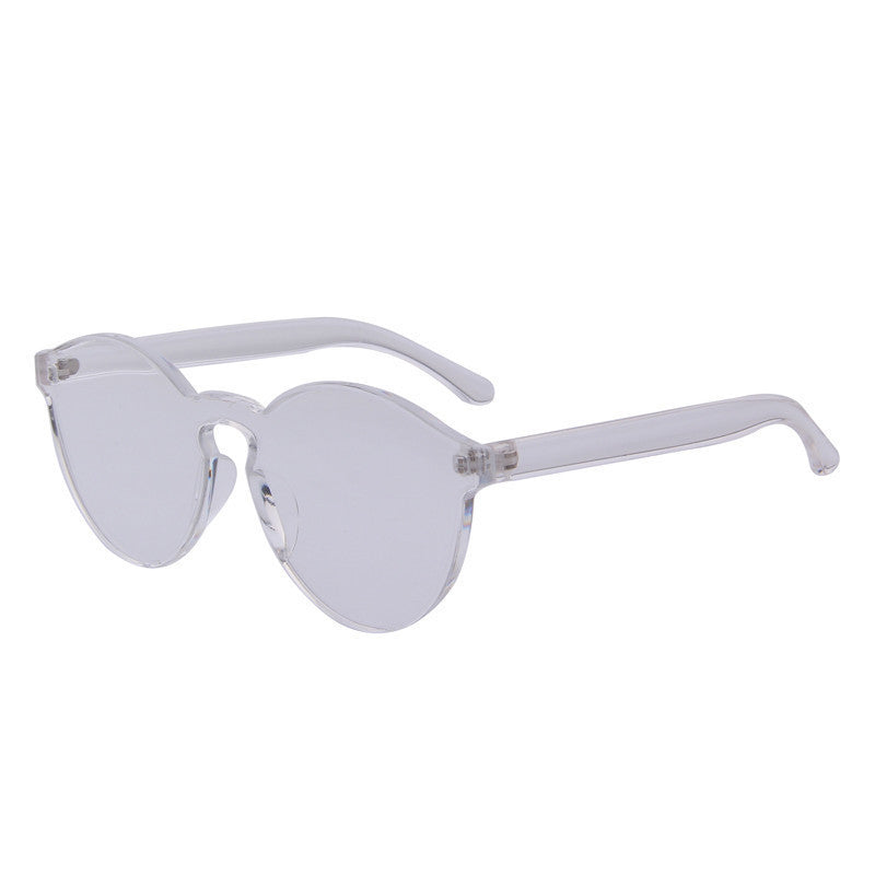 Online discount shop Australia - Fashion Women Sunglasses Cat Eye Shades Luxury Brand Designer Sun glasses Integrated Eyewear Candy Color UV400