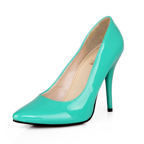 Online discount shop Australia - 7 Colors Women Stiletto High Heel Shoes Pointed Toe Sexy Wedding Fashion Sexy Platform Pumps Heels Shoes Big Size 34-44