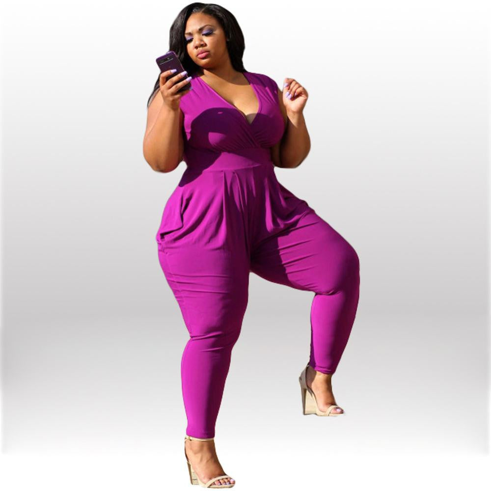 elegante plus size jumpsuits and rompers for women overalls for women