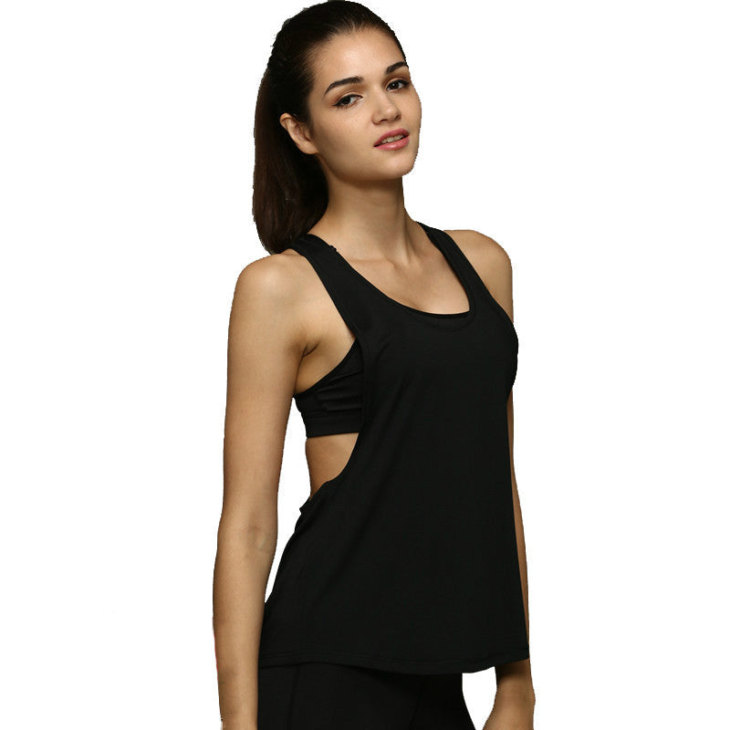 Online discount shop Australia - 8 Colors  Sexy Women's Tank Tops Quick Drying Loose Brethable Fitness Sleeveless Vest Workout Top Exercise T-shirt 1033